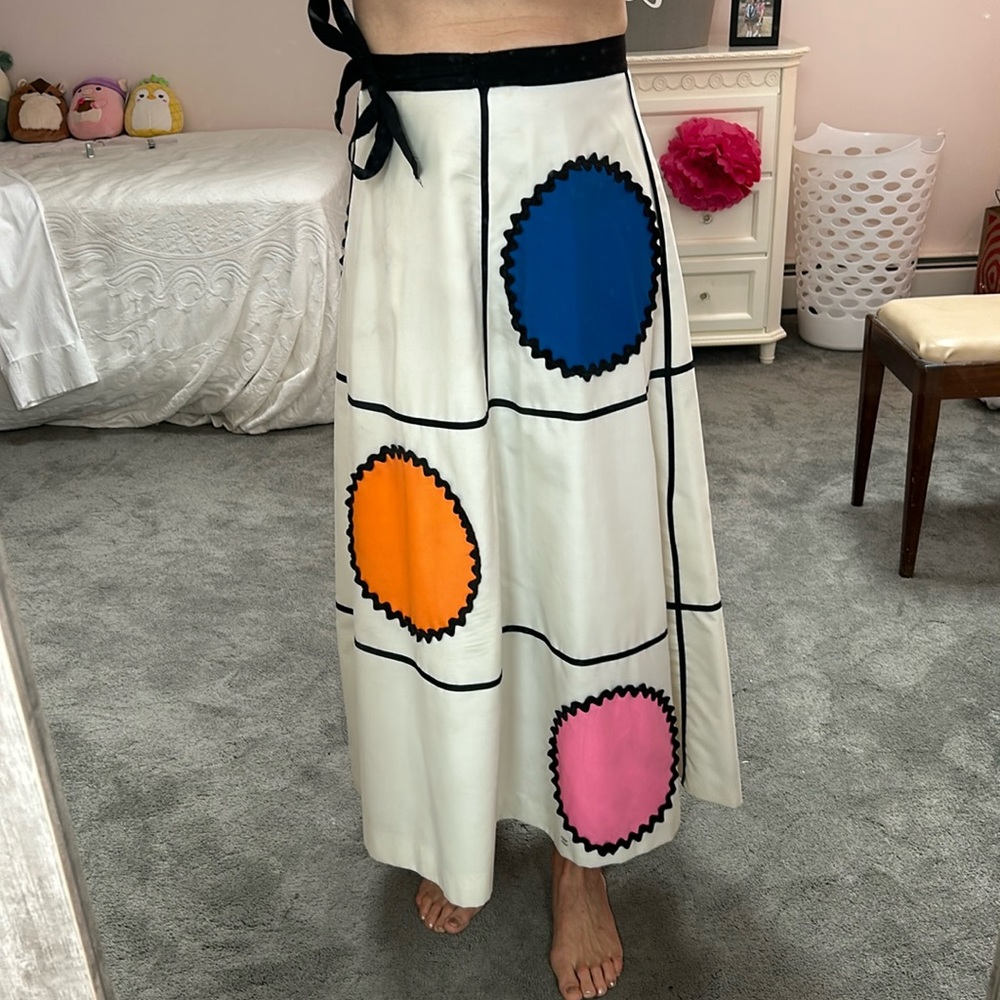 Giselle Heinemann vintage Hand made wrap skirt c.1960-1970s